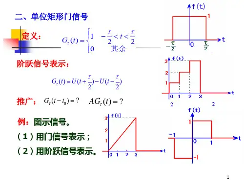 单位阶跃信号38页PPT