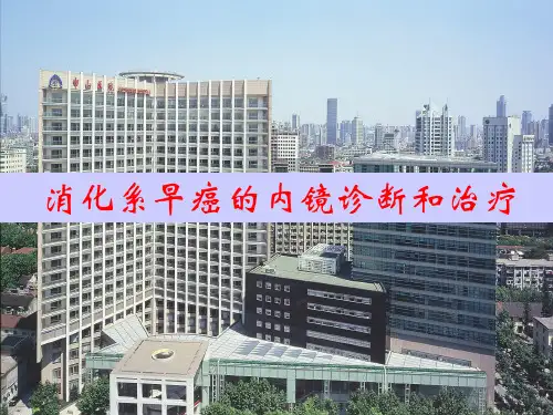 消化道早期癌的内镜诊疗