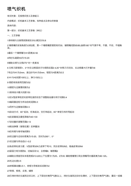 喷气织机——精选推荐