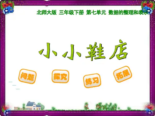 小小鞋店  省优获奖课件ppt