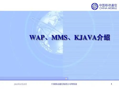 WAP MMS KJAVA业务系统介绍_cmcc网络部