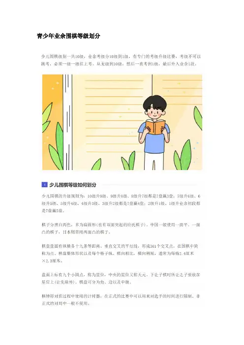 青少年业余围棋等级分
