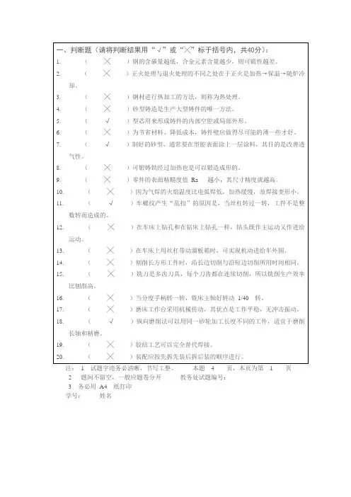 工程训练
