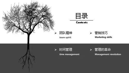企业管理培训PPT模板