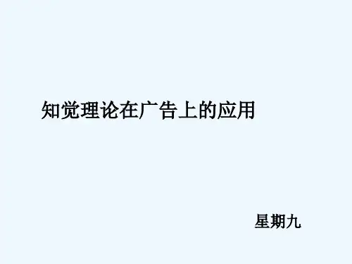 知觉与广告