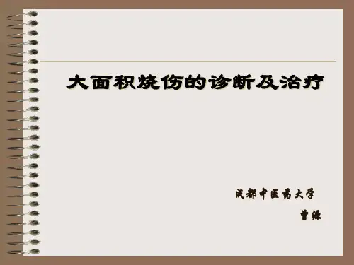 大面积烧伤的诊断及治疗