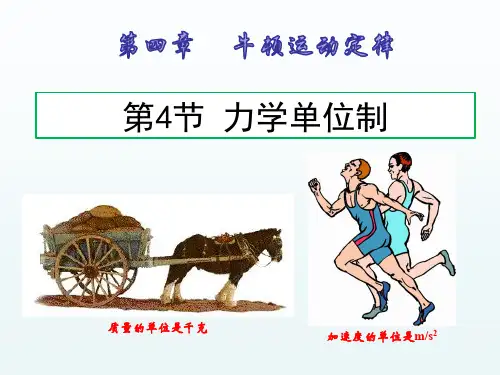 4.4 力学单位制(PXH)