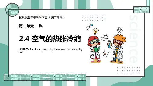 空气的热胀冷缩PPT课件