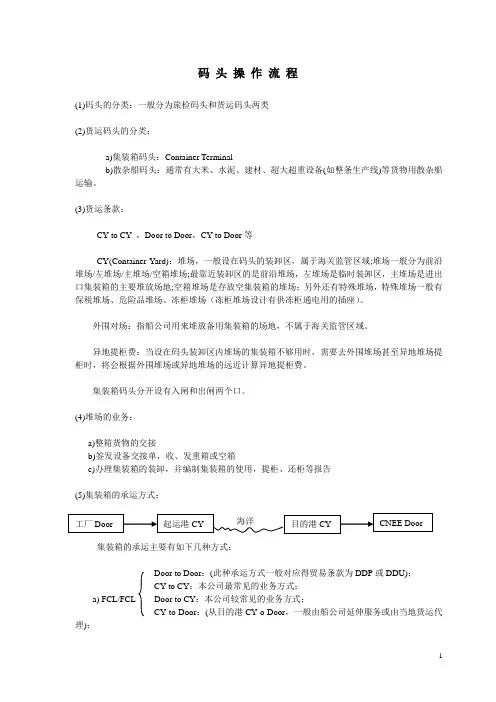 (完整版)码头操作流程