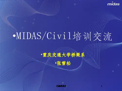midas例题演示(扣塔模型)PPT课件