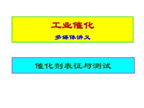 催化剂表征与测试