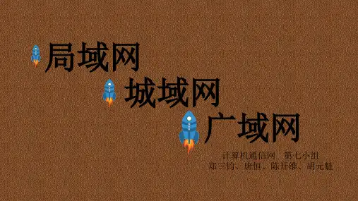 局域网、城域网、广域网