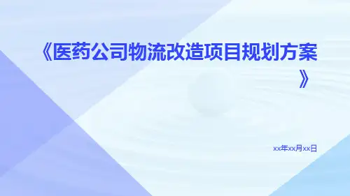 医药公司物流改造项目规划方案