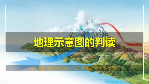 2024届高三地理专题一轮复习-地理示意图的判读(共21张ppt)