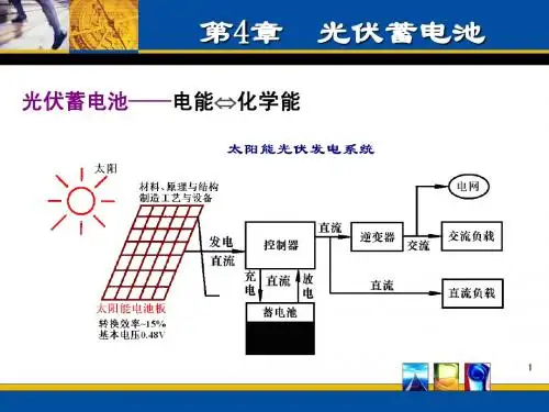 第3章 光伏蓄电 池