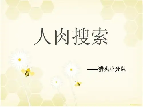 人肉搜索