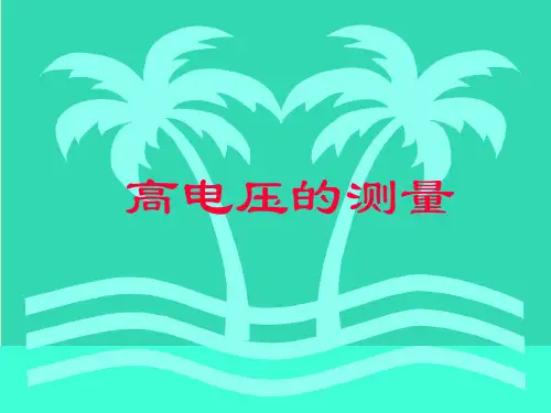 如静电电压表