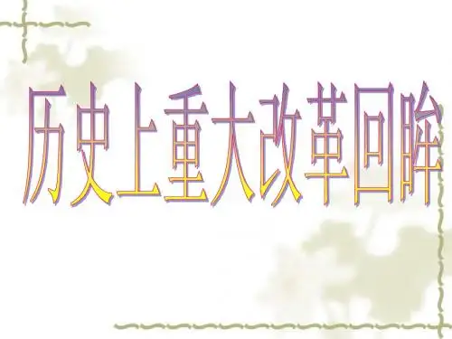 《梭伦改革》课件