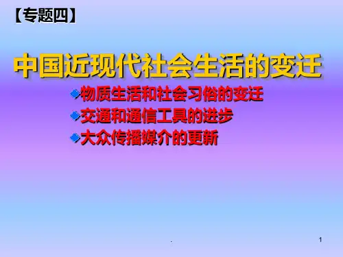 高中历史必修二-专题四PPT课件