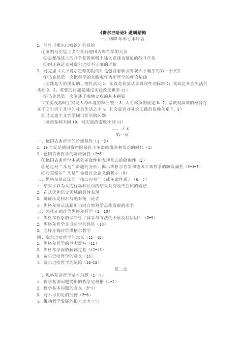 费尔巴哈论——精选推荐