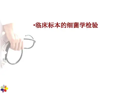 临床标本的细菌学检验剖析