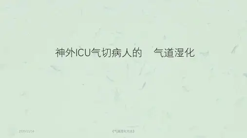 《气道湿化方法》课件