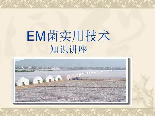 EM菌使用技术