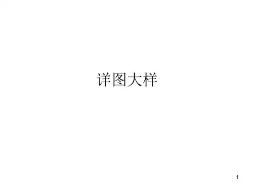 墙体详图大样超详细版PPT课件