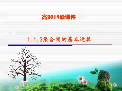 113集合间的基本运算p_2023年学习资料