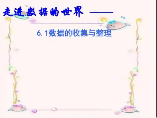 数据的收集与整理 PPT课件 7 浙教版