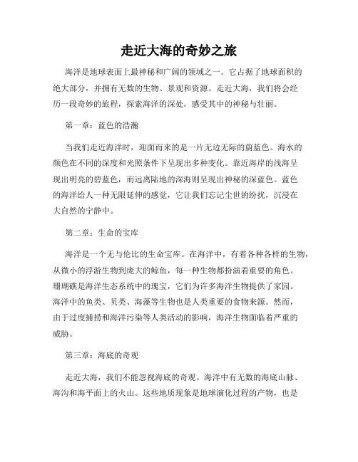 走近大海的奇妙之旅