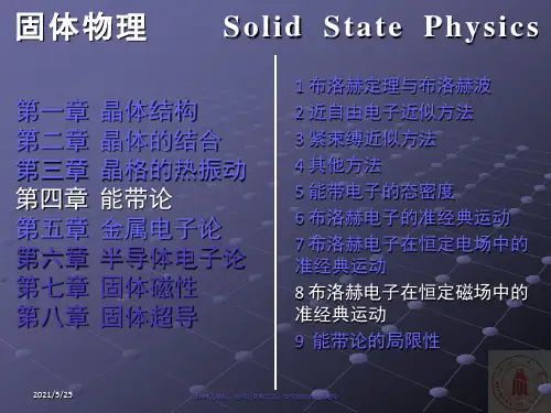 电子在k空间的等能面上运动1沿磁场方向的分量不发生变化