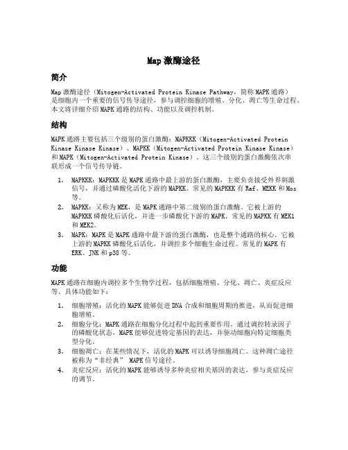 map激酶途径
