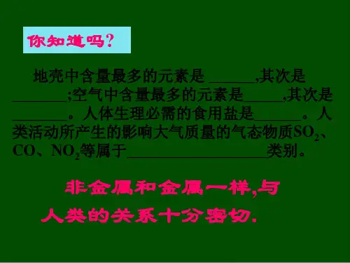 高一化学《. 无机非金属材料的主角——硅》课件