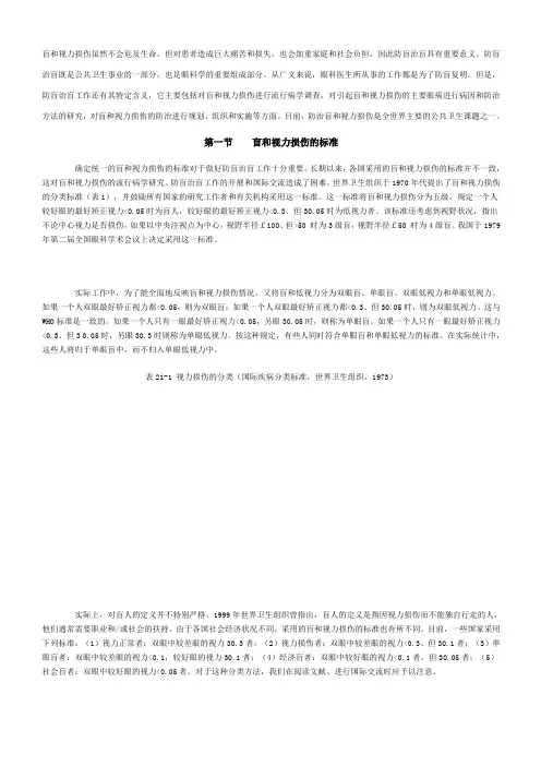 防盲治盲