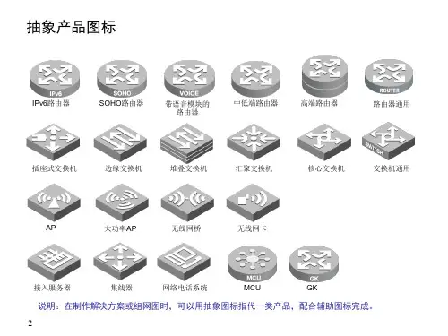华为拓扑图标介绍