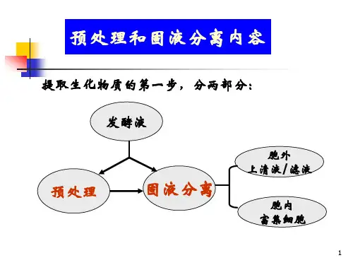 生物工艺学第二章发酵液的预处理与固液分离2