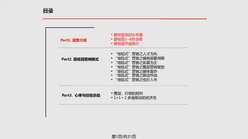 碧桂园全民营销攻略分享PPT课件
