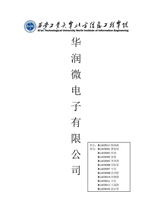 华润战略地图
