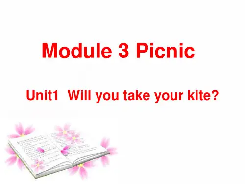 2023年外研版(三年级起点)四年级下册Module4 Unit1 Will you take yo