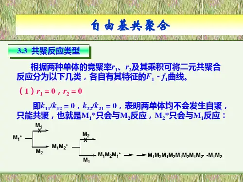 自由基共聚合—共聚反应类型