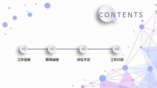简约微粒体总结PPT模板