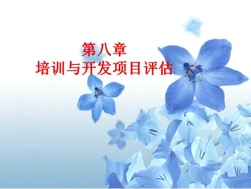 培训与开发理论及技术：培训与开发项目评价