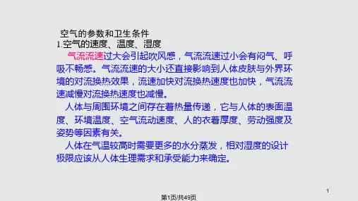 建筑设备通风PPT课件
