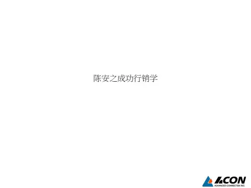 陈安之成功行销学