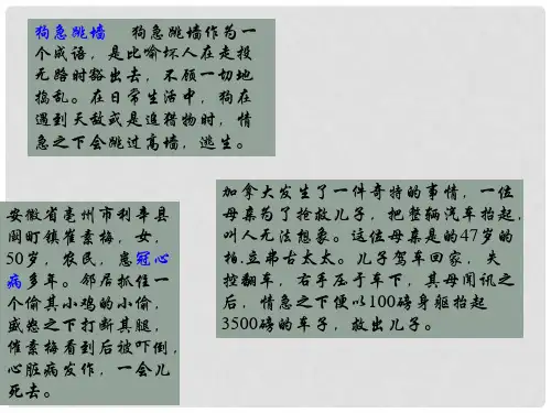 中学主题班会 心理健康教育—心理卫生学讲座二 应激与心身疾病课件