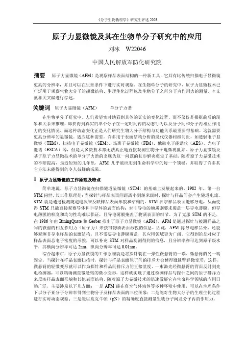 AFM综述
