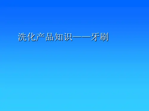 牙刷 PPT课件