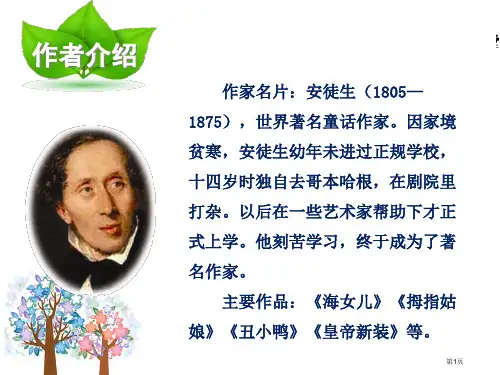 14-卖火柴的小女孩定市公开课金奖市赛课一等奖课件