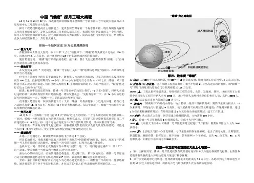 最新中国“嫦娥”探月工程大揭秘